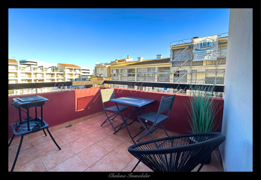 Vente Appartement DEPT 34 - LE CAP D'AGDE, CENTRE PORT - T2 DE 29 M2 - TERRASSE - ASCENSEUR - FAIBLES CHARGE Agde
