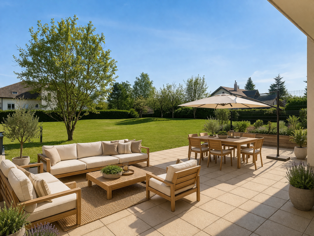 Appartement de standing avec grandes terrasses - Deux chambres proche centre