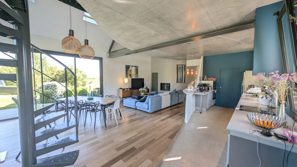Saint-Quentin-en-Tourmont : Maison d'Architecte d'Exception à Deux Pas du Marquenterre