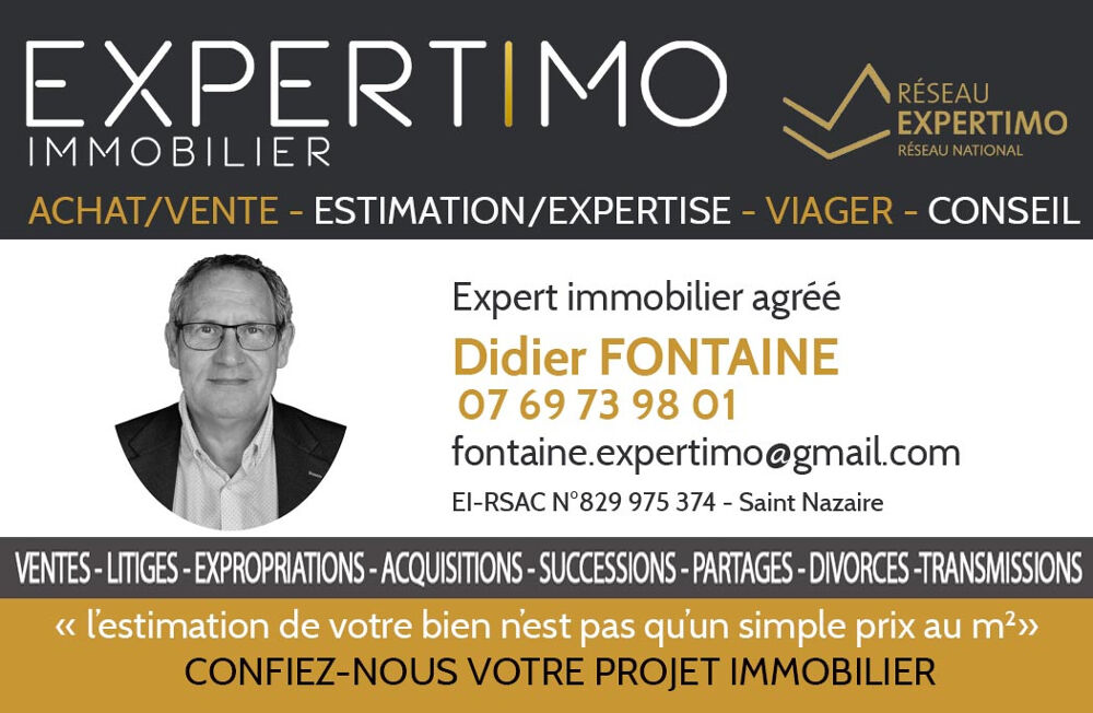 Vente Maison 3 pices 45 m2 Maison de vacances/locatif saisonnier 45 m2 - T3 Bourgneuf en retz