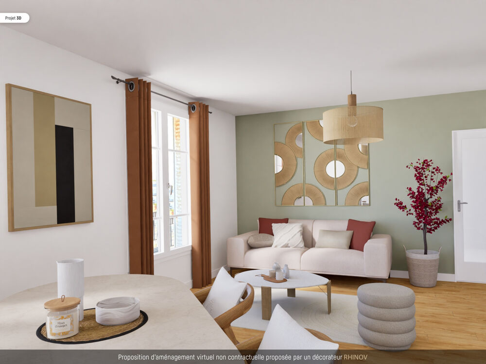 3 PIECES Secteur GARE RER E - T4 - BONDY SUD
