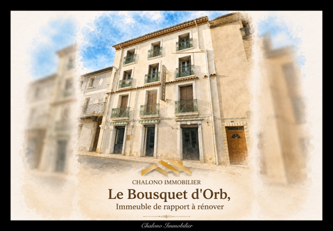Dept 34 - LE BOUSQUET D'ORB - IMMEUBLE - MURS COMMERCIAUX 145000 34260 Le bousquet d orb