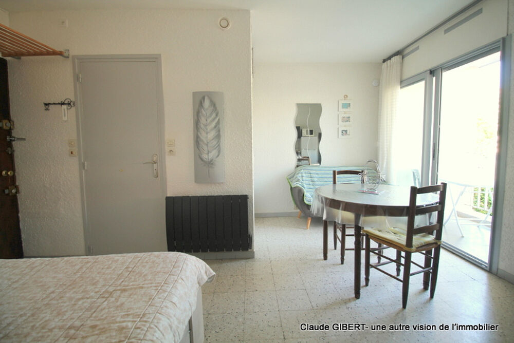 T1 / Studio au 1er étage avec ascenseur + terrasse au coeur du centre-ville de Balaruc-Les-Bains
