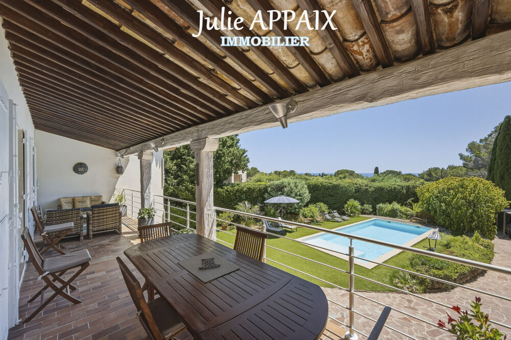 Vente Maison BOULOURIS, VILLA INDIVIDUELLE VUE MER AVEC PISCINE Boulouris