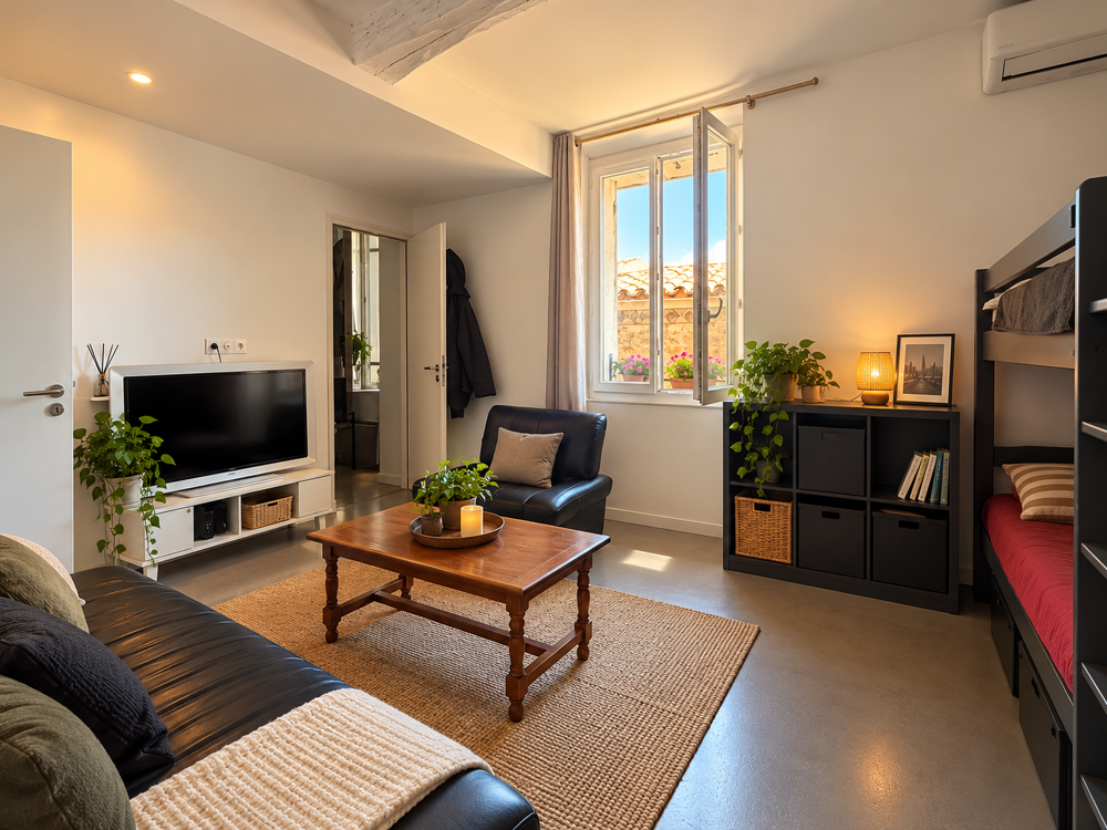 Vente Appartement À VENDRE   T2 LOUÉ ET CLIMATISE   1er ETAGE Gardanne
