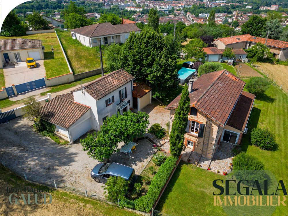 Maison avec gîte sur les hauteurs de Carmaux