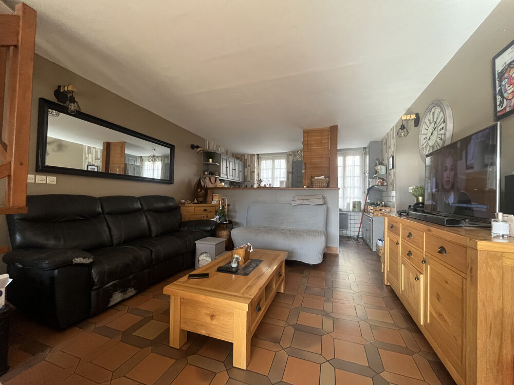 Vente Maison Proche Honfleur   Maison de ville 90 m2 avec terrasse et jardin 129 m2   La Rivière-Saint-Sauveur La riviere st sauveur