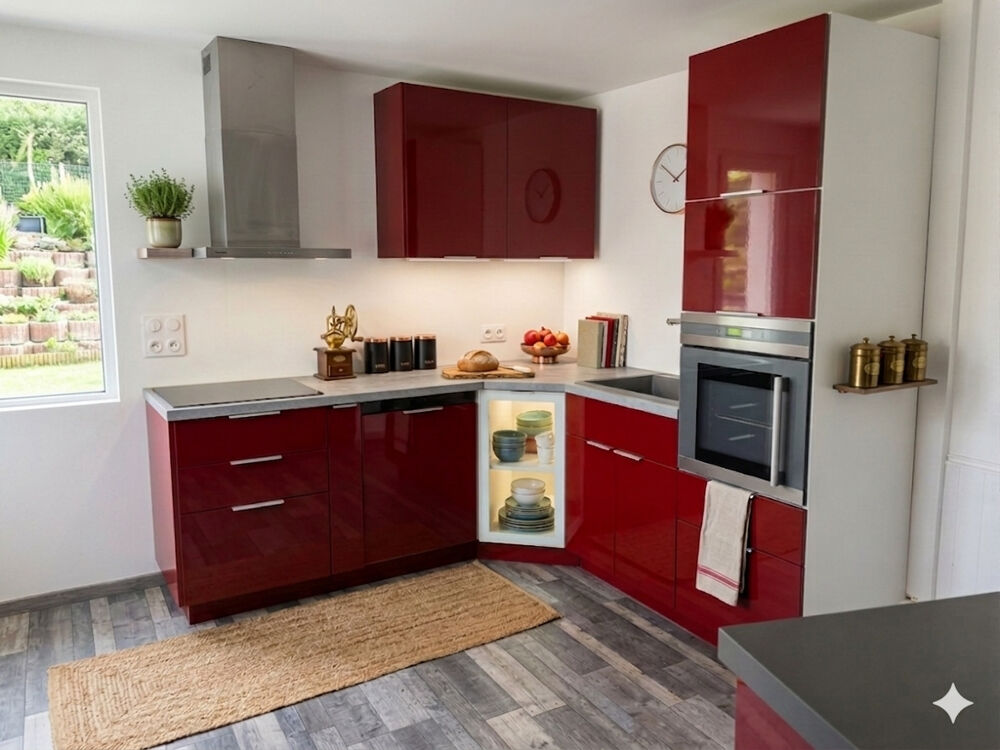 108 m2 de plain pied au centre de Milly-La-Forêt avec jardin de 300 m2, 3 chambres, 2 bureaux et dépendance