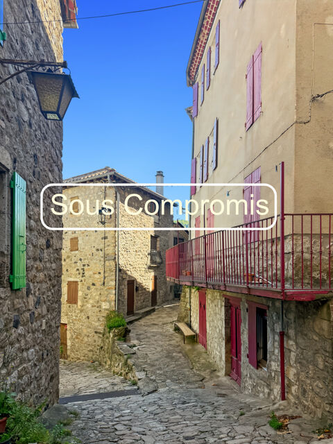   Typique Maison de Village d'Antraigues� Maison - 5 pi�ce(s) - 116 m�