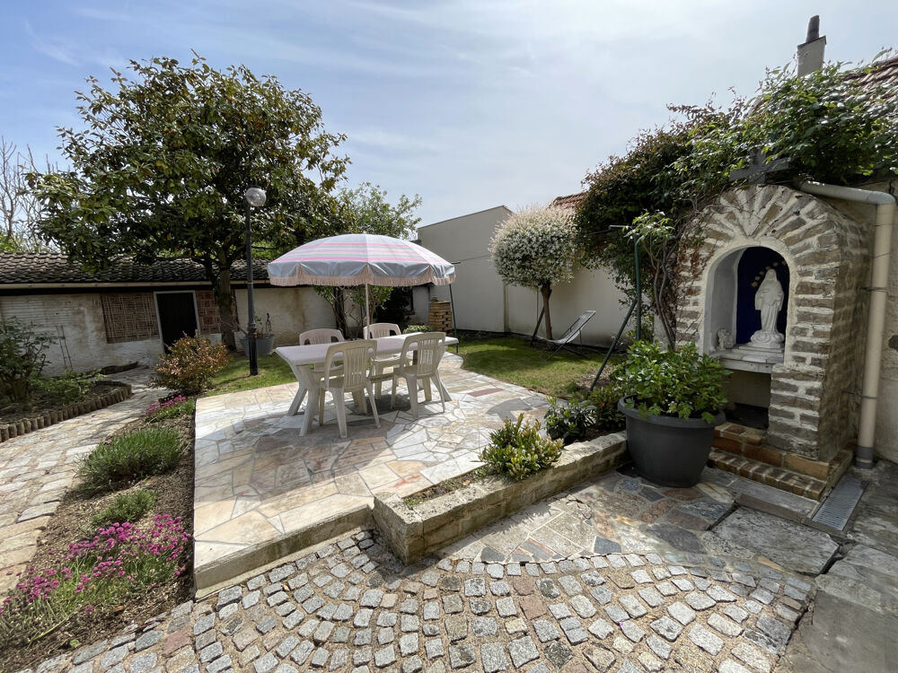 Maison 3 chambres, atelier, jardin clos centre ville