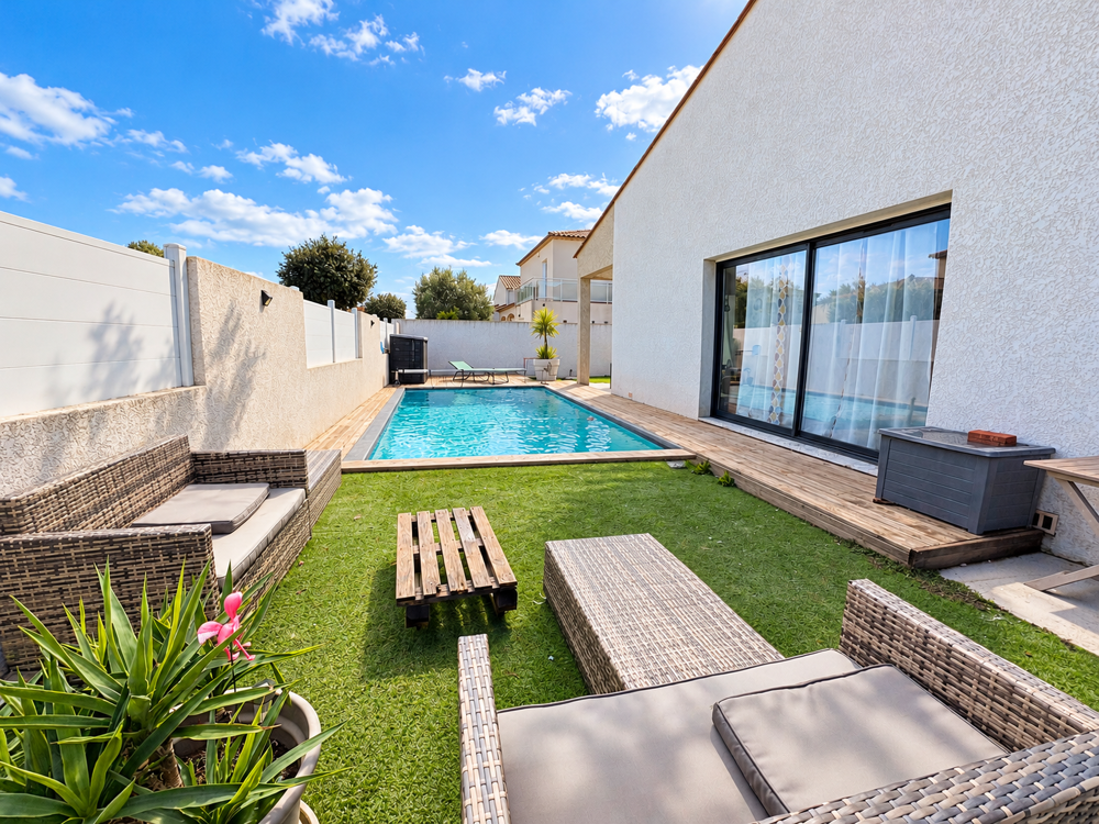 Vente Maison VILLA F5 175 m2 avec piscine Latour bas elne