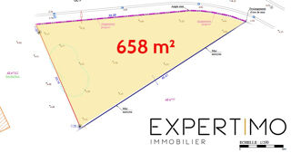  Terrain � vendre 658 m�