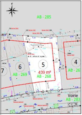  Terrain à vendre 439 m²