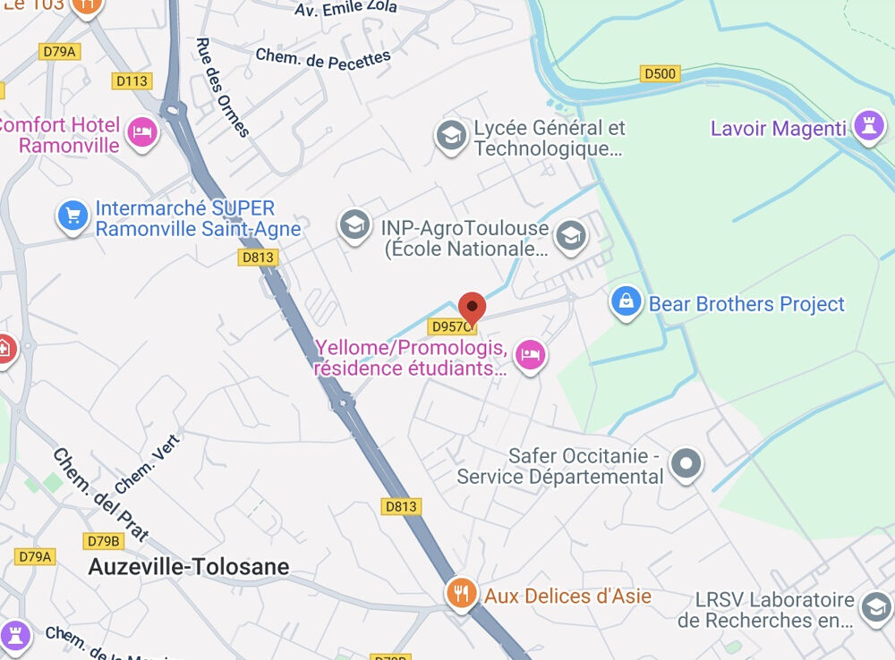 Vente Appartement L'investissement étudiant  aux portes de Toulouse Auzeville tolosane