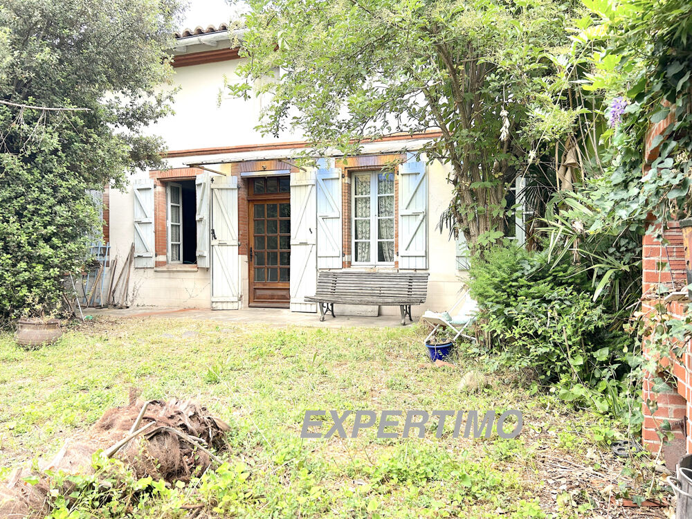 TOULOUSAINE A REHABILITER AVEC JARDIN ET GRAND GARAGE