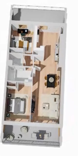  Appartement  vendre 3 pices 64 m