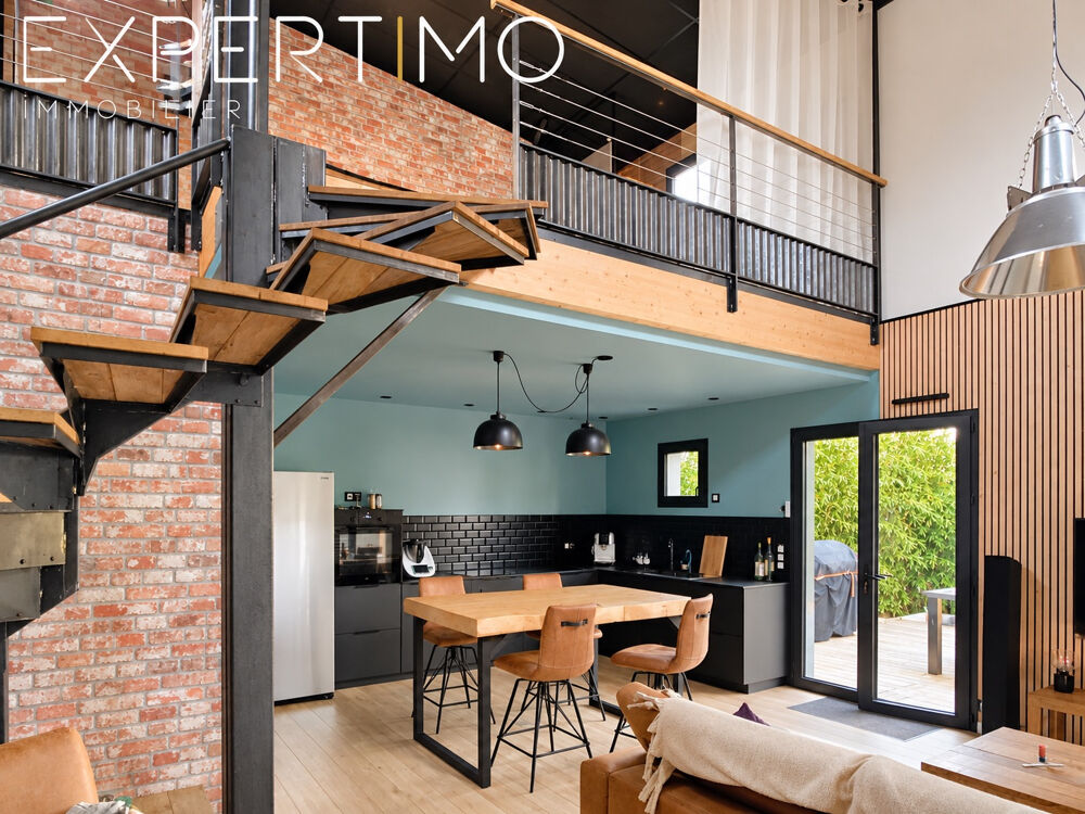 EXCLUSIVITÉ SAINT-NAZAIRE / LA BERTHAUDERIE MAISON 2023 ESPRIT LOFT 2 CHAMBRES - DPE B