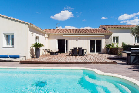   Villa de Plain-pied 210m2 - Terrain 1050m2 Maison - 5 pi�ce(s) - 210 m�