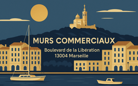 Rare &agrave; la vente - Murs commerciaux - Bd de la lib&eacute;ration 175000 13004 Marseille
