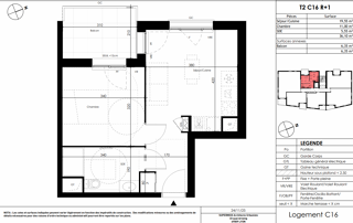  Appartement à vendre 2 pièces 36 m²