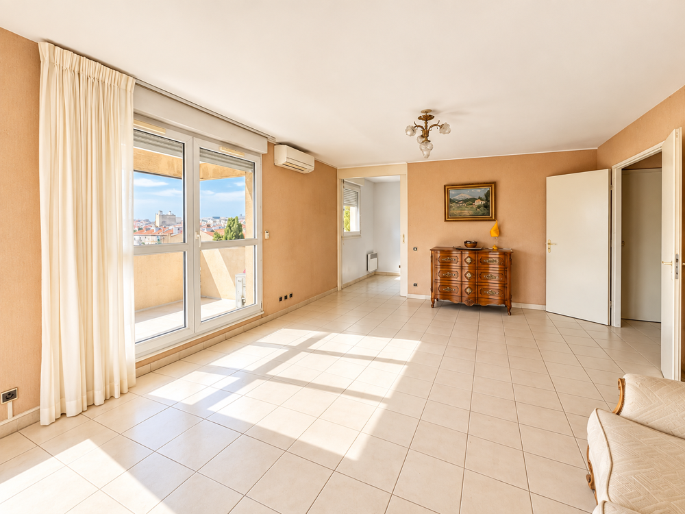 Vente Appartement Grand T3 - Le Camas - Terrasse 15 m2 - Parking - Vue dégagée Marseille 5