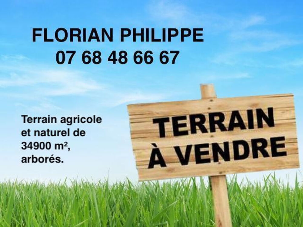 Vente Terrain Terrain de loisir agricole entièrement clos. La dominelais