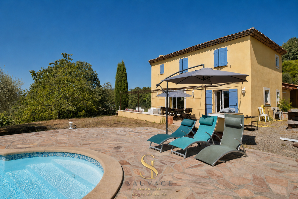 Vente Maison DRAGUIGNAN   LA VAUGINE   BASTIDE FAMILIALE AVEC PISCINE SUR 2 500 M2 Draguignan