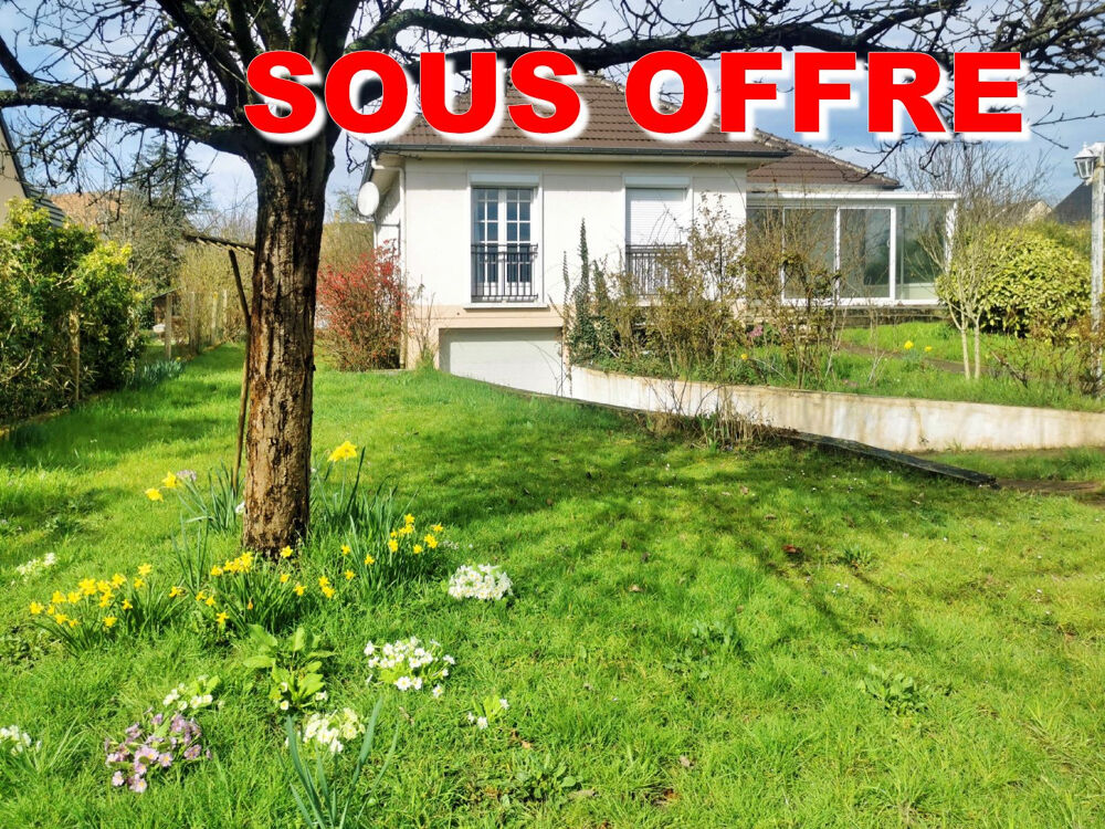 MAISON INDIVIDUELLE DE PLAIN-PIED avec sous-sol total sur 1000m2 de terrain arboré
