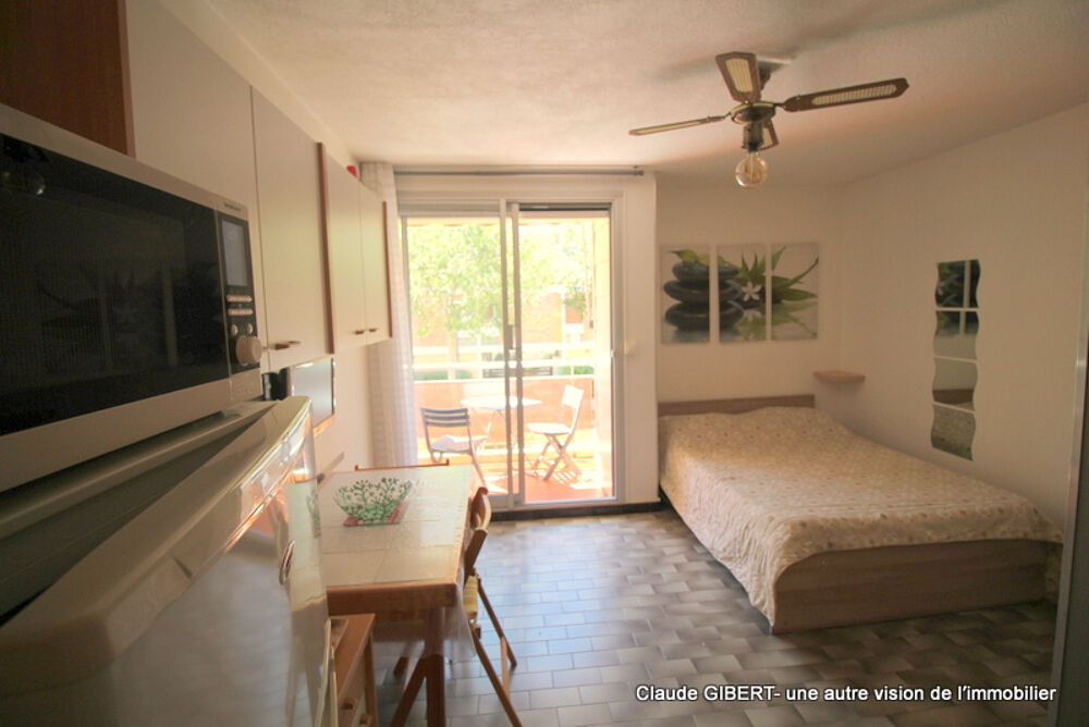 Vente Appartement Studio / T1 au 1er étage avec ascenseur + terrasse, situé à 3 minutes à pied de la cure à Balaruc-Les-Bains Balaruc les bains