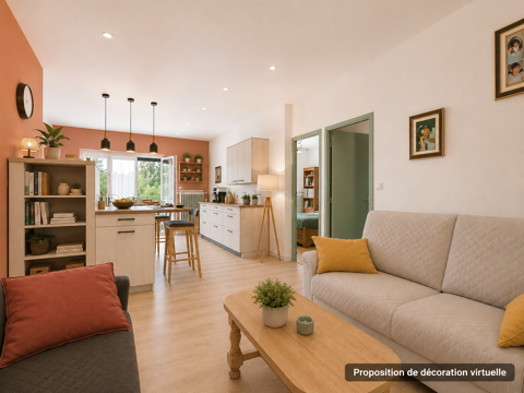   Id�al investisseur - T3 traversant 83 m2   Entr�e ind�pendante   DPE C   Neuville-sur-Sa�ne Appartement - 3 pi�ce(s) - 83 m�