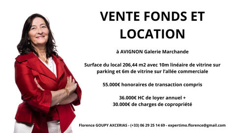 AVIGNON VENTE FONDS ET LOCATION 55000 84000 Avignon