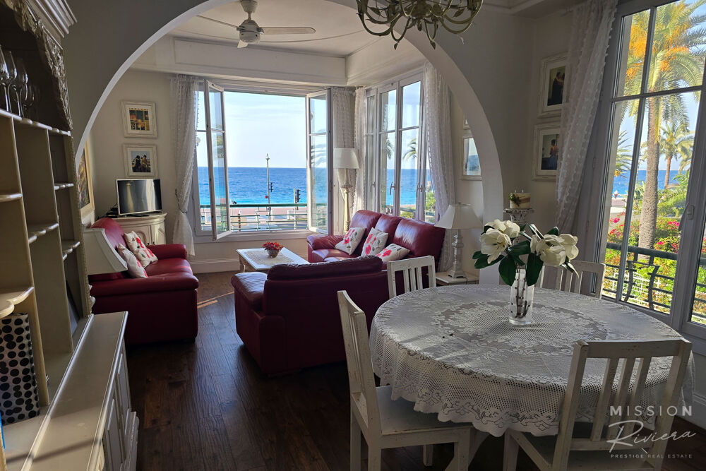 Vente Appartement Appartement de deux chambres avec vue mer sur la Promenade des Anglais Nice