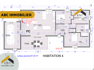  Maison 4 pi�ces 91 m� Camaret sur aigues