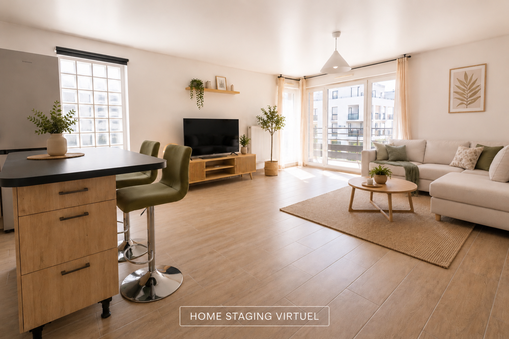 Appartement 3 pièces de 71 m2 Résidence récente et sécurisée