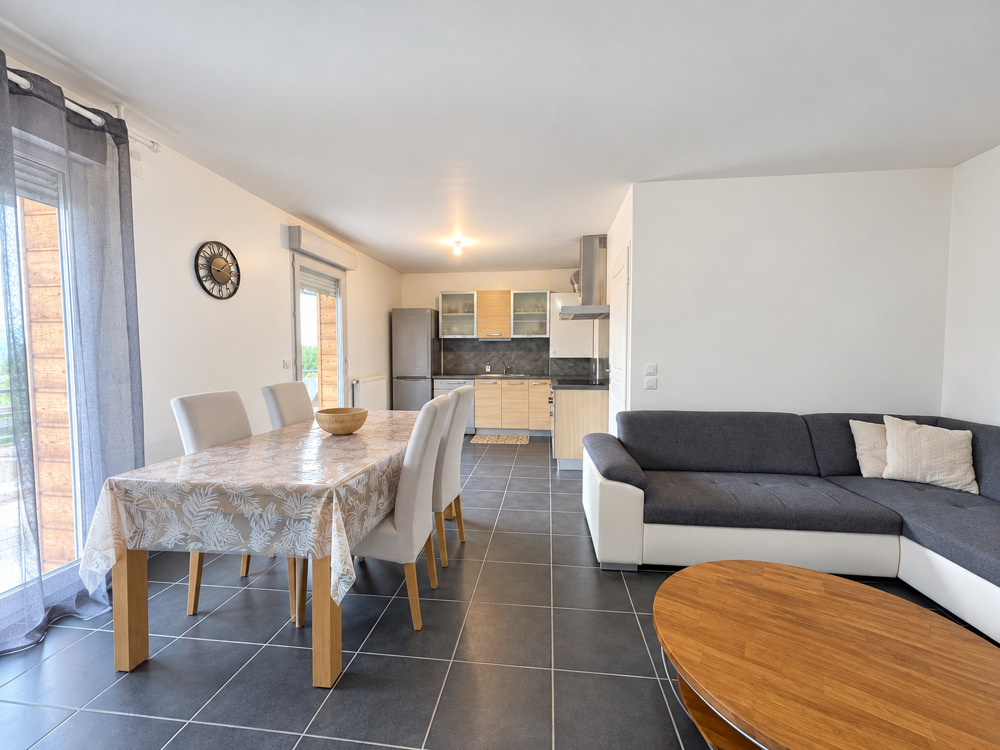 Vente Appartement APPARTEMENT 3 CHAMBRES AVEC TERRASSE, VUE MONT-BLANC ET DOUBLE GARAGE Cessy