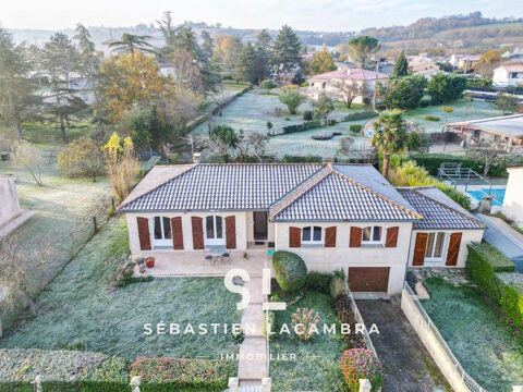   Maison de plain-pied avec studio ind�pendant   4 pi�ces   Terrain de 782 m2   Puygouzon   Secteur recherch� Maison - 4 pi�ce(s) - 125 m�