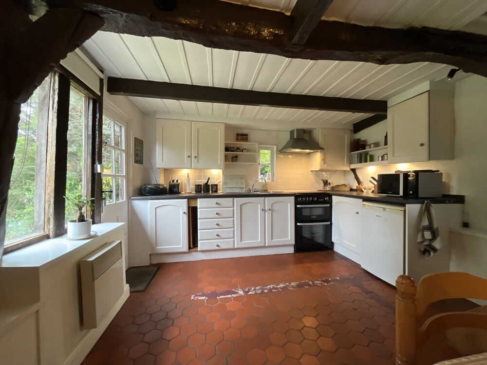 Vente Propri�t�/Ch�teau �La Rivi�re-Saint-Sauveur - Propri�t� normande - 2 habitations - Terrain 5 600 m2 - Charretterie - � 10 min de Honfleur La riviere st sauveur