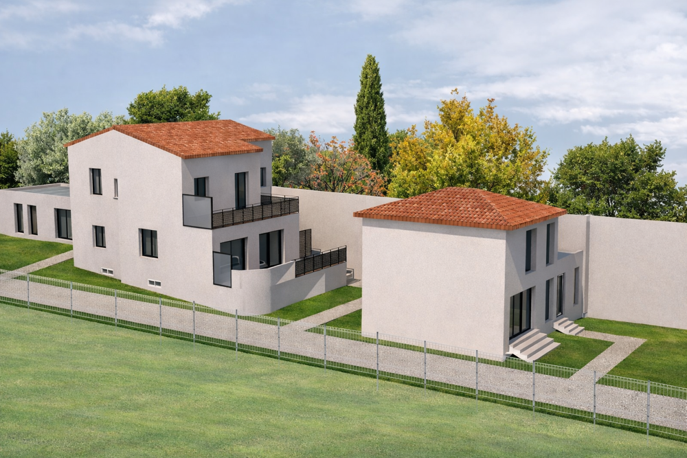 Maison neuve de type 3 de 75m2 plain-pied jardin privatif