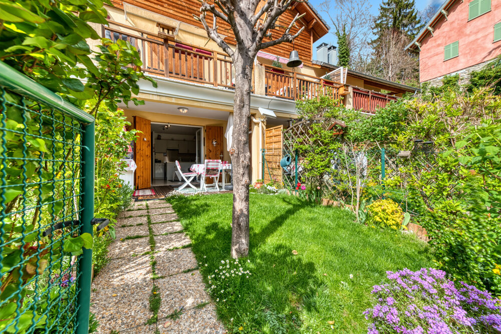 2 pièces avec jardin Sud et vue montagne à Saint-Martin-Vésubie