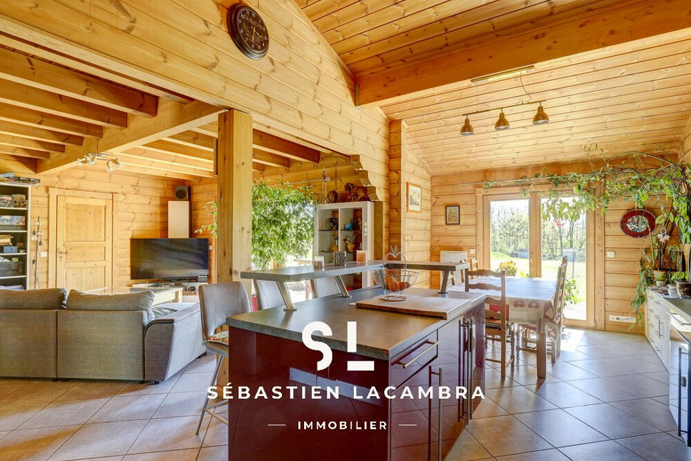 Vente Maison Maison individuelle   5 pièces   Construction bois   Noailles (81)   Environnement calme et naturel Noailles