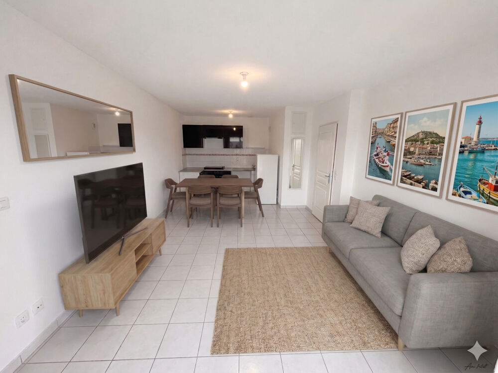 Vente Appartement Vue Etang Thau-10 min pied de la gare-dernier étage Sete