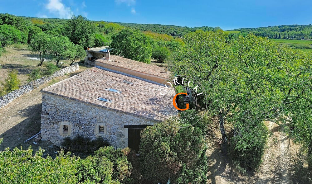 A vendre proche Uzès authentique bergerie