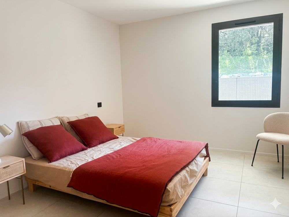 Appartement deux pièces avec jardin