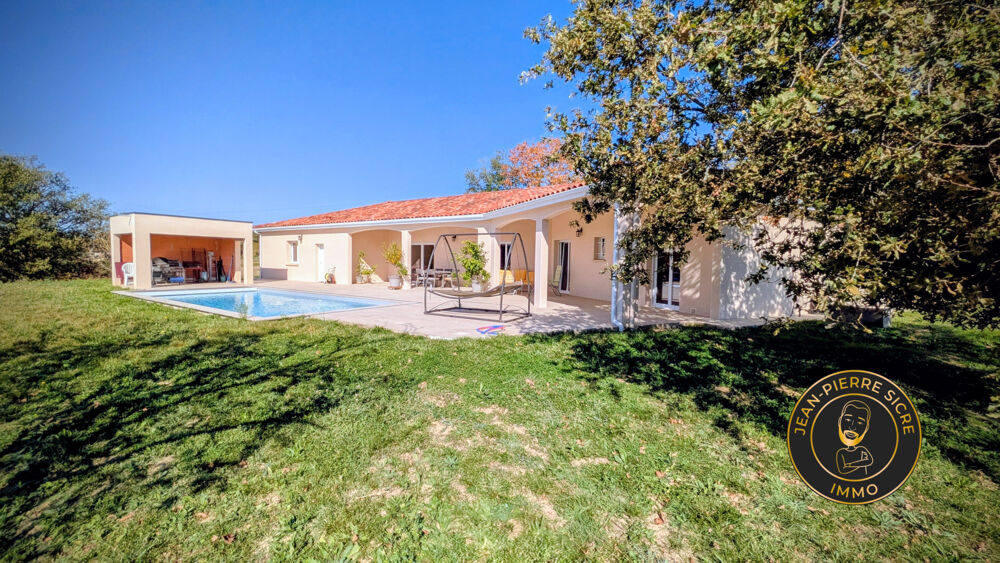 Cintegabelle, Villa contemporaine d'exception avec vu panoramique sur les pyrénées, le calvaire et le clocher