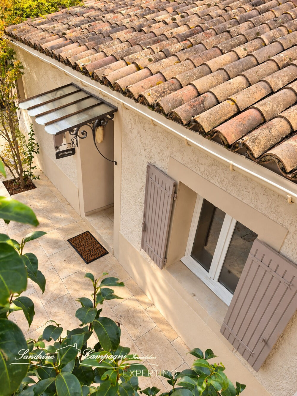 Vente Maison Villa T4 sur parcelle piscinable en fond d'impasse, secteur VILLEVIEILLE L isle sur la sorgue