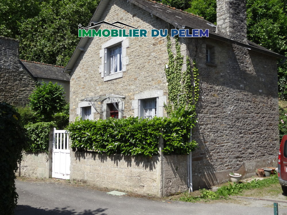 Vente Maison Petite maison en pierres à rénover au calme avec belle vue Centre-Bretagne St nicolas du pelem