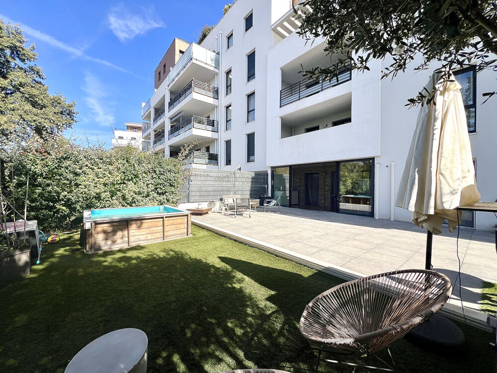 Vente Appartement 13009 - MAZARGUES. Appartement 3 pièces rez-de-jardin 71 m2 + extérieur: 120m2 Marseille 9