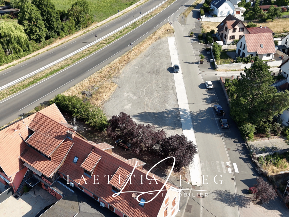 Vente Terrain KOGENHEIM   12,23 ARES CONSTRUCTIBLES   BELLE OPPORTUNITÉ Kogenheim