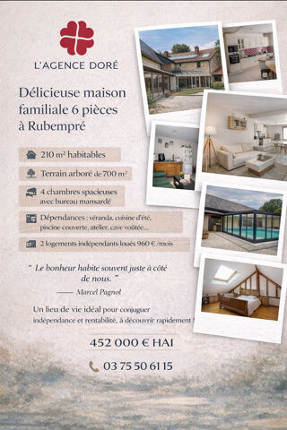  Maison à vendre 6 pièces 321 m²