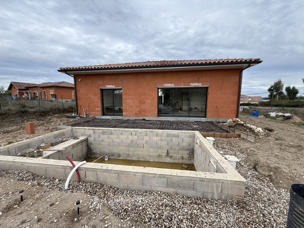 Vente Maison À VENDRE - MAGNIFIQUE MAISON CONTEMPORAINE DE PLAIN-PIED AVEC PISCINE À NÈGREPELISSE Negrepelisse